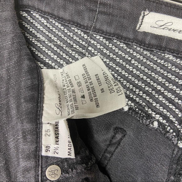 Lovers + Friends Black Aaron Moto Skinny Jeans - Picture 6 of 10